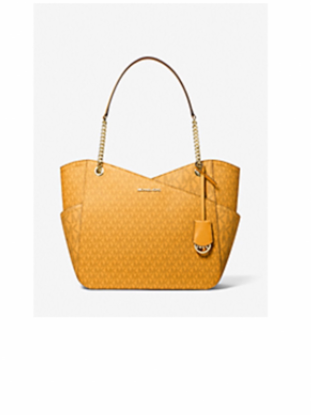 Michael Kors MariGold MK Logo Chain-Handle Shoulder Bag